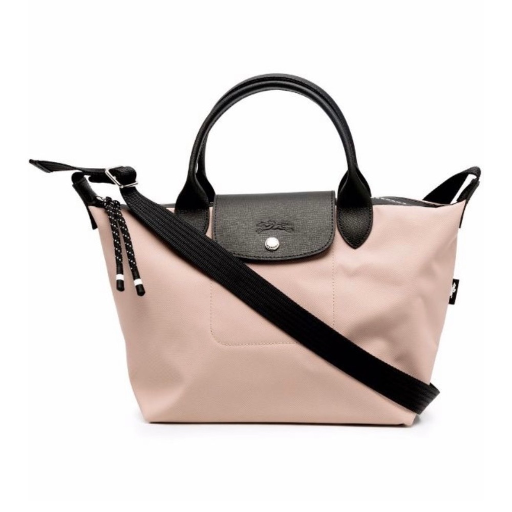 Longchamp Le Pliage Energy Tote - cream and black